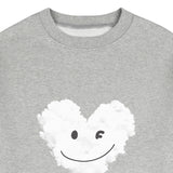 [UNISEX] Big Cloud Heart Smile Sweatshirt