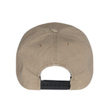 FAKE Logo Washed Cap (BEIGE)