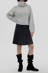 タートルレグランニット/Turtle Leglan Knit (4color)