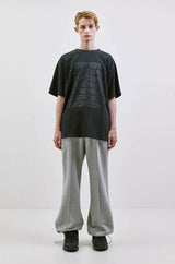 セミブーツカット ワイド ピンタック スウェットパンツ /  CHARMS SEMI BOOTCUT WIDE PINTUCK SWEAT PANT MG