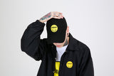 SMILE LOGO BALLCAP (BLACK) (6699085496438)