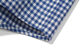 ギンガムチェックシャツS101/Gingham Check shirt S101 Blue