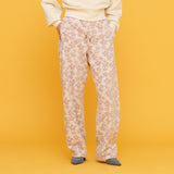 ツイードフラワーバンディングパンツ / TWEED FLOWER BANDING PANTS_PINK