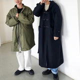ホワイトワイドロングデニムパンツ