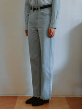 BASIC TAPERED FIT DENIM LIGHT BLUE