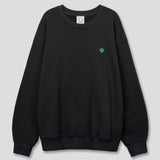 「The Wappen」クルーネック チャコール スウェットシャツ