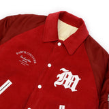 [UNISEX] リバーシブルロゴアップリケコットンコーデュロイボンバージャケット