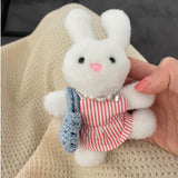 (Bunny Keyring) my name is white