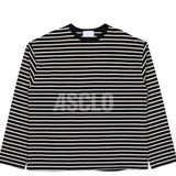 ASCLO Overfit Stripe T Shirt (2color) (6549024800886)