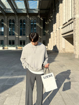 Seed Semi-Crop Sweatshirt (Gray)