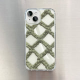 CROCHET NET PHONE CASE_IVORY
