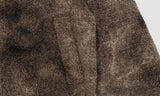 タイダイ風ボアZIPジャケット / HIDE Tie Dye Fleece Jumper (Brown) (4606136189046)