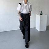 ピンタックデニムスラックス / EV BOLN Pintuck Denim Slacks