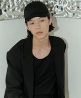 SALON DE SEOUL LOGO EMBROIDERY CAP M - BLACK (6689403764854)