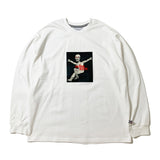 HOORAY LONG SLEEVE T-SHIRT OFF WHITE (6614594781302)
