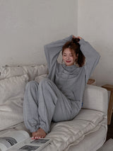 (UNISEX) ウエストヘビースウェットジョガーパンツ