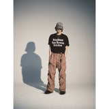 クリースナイロンバンディングパンツ / CREASE NYLON BANDING PANTS_INDIE PINK