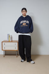トリプルタックスウィートバルーンパンツ/Triple Tuck Sweat Balloon Pants (Black)