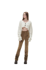 ベルベットシャーリングレギンス/VELVET SHIRRING LEGGINGS
