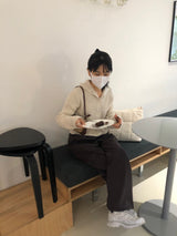 Sally two-way crop cardigan