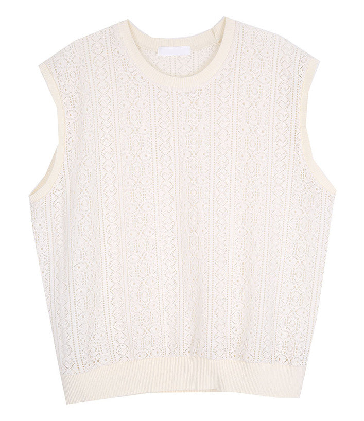 No.0266 pattern NET VEST