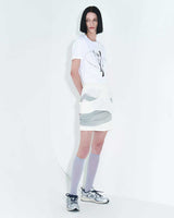 ハートメタルドリッピングTシャツ / Heart Metal Dripping T-Shirt _ White