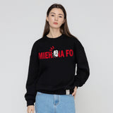 [UNISEX]ハニービーセンターロゴスウェットシャツ