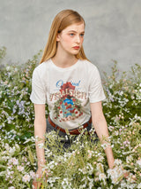 ローズガーデンTシャツ / Rose Garden T-Shirt (Ivory)