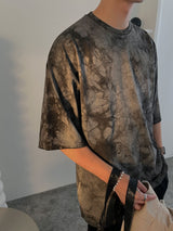 ASCLO Tie Dye Pigment Short Sleeve T Shirt (3color)