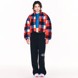 ウェア―ドフリースクロップジャケット/WEIRD FLEECE CROP JACKET (RED)