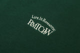 フラワーリボンスウェットシャツ/FLOWER RIBBON SWEAT SHIRT_GREEN