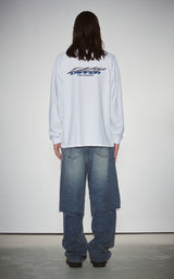 GRAFFITI LONG SLEEVE_WHITE