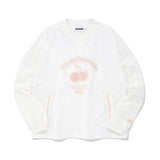 チェリーアーチロゴウーブンピストトップ／CHERRY ARCH LOGO WOVEN PISTE TOP [WHITE]