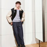 [UNISEX] NICOLE OVERFIT BLOUSON, BLACK (6628189700214)
