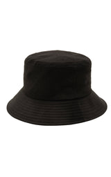 シグネイチャーロゴバケットハット/SIGNATURE LOGO BUCKET HAT BLACK