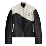 ウェーブジッパーバイカージャケット メン / Wave Zipper Biker Jacket Men