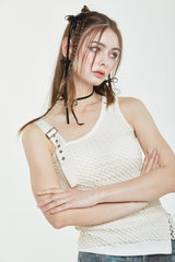 ストラップノースリーブトップ / STRAP SLEEVELESS TOP