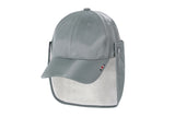 イアフラップボタンボールキャップ/EARFLAP BUTTON BALL CAP_GREY