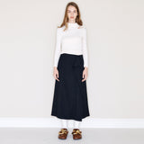 ダニカタートルトップ / Danika turtleneck top (ivory) (6648278483062)