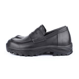 DAVID STONE レザーローファー / DAVID STONE LEATHER LOAFER (track vibram edition)