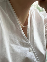 [92.5silver] swirl pearl necklace_3mm