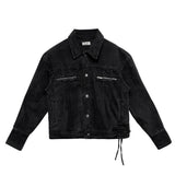 [MADE/UNISEX] Lucid Eyelet Denim Jacket