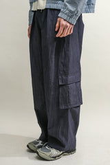 ユーティリティポケットパンツ / UTIL POCKET PANTS - WASHED NAVY