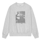 シルエットスウェットシャツ