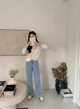 [SHOPPERMADE] オシャレデニムパンツ