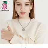 サークルペンダントネックレス/CIRCLE PENDANT NECKLACE