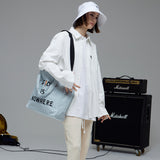 スラブバイオウォッシングキャンバスバッグ / SLUB BIO-WASHING CANVAS BAG-SKY