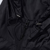 カットポイントウィンドブレーカージャケット / CUT POINT WINDBREAKER JACKET - BLACK