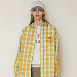 GHCウェスタンシャツ/GHC WESTERN SHIRT_YELLOW CHECK