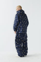 WDコージーMBトラックパンツミニベアラビット / BSR2223FWPT044 WD COZY MB TRACK PANTS MINI BEARRABBIT NAVY